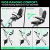 Foldable Exercise Bike Stationary Bikes for Home, 5 IN 1 Indoor Workout Bike, Cycling Bike with 16-Level Quiet Magnetic Resistance, 6.6 LBS Flywheel and 300LBS Capacity, 2024 Designed 817 X-bike