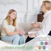 Happiness Chemicals Decor, Wellbeing Art Printed Gifts Therapy Office Decor, Mindfulness, DBT Poster, Mental Health Decorations for Counseling Office