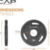 CAP Barbell 2-Inch Olympic Grip Weight Plate | Multiple Options