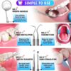G.CATACC Dental Tools, Dental Pick Teeth Cleaning Tools Hygiene Kit, Plaque Remover for Teeth, Professional Stainless Steel Tooth Scraper Plaque Tartar Cleaner - with Case