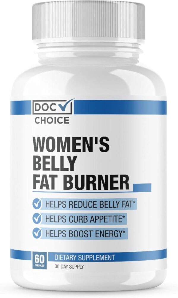 Doc Certified | Belly Fat Burner Weight Loss Pills for Women | Appetite Suppressant, Burn Fat 24/7, Maximize Weight Loss, Increase Energy | | Extra Strength Slimming Pills - 60 Capsules