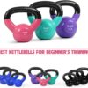 Yes4All Kettlebell Set Vinyl Coated Weights Combo for Full Body Workout Equipment Push up, Grip Strength Training, Dumbbell Weights Exercises