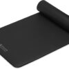Gaiam Essentials Thick Yoga Mat Fitness & Exercise Mat with Easy-Cinch Yoga Mat Carrier Strap, 72"L x 24"W x 2/5 Inch Thick
