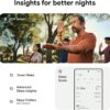 Fitbit Charge 6 Fitness Tracker with Google apps, Heart Rate on Exercise Equipment, 6-Months Premium Membership Included, GPS, Health Tools and More, Obsidian/Black, One Size (S & L Bands Included)