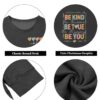 Be Kind Sweatshirt For Women Teacher Positive Message Fall Shirt Mental Health Graphic Tops