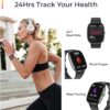 Health Fitness Tracker, 24/7 Heart Rate/SpO2/Sleep Monitor, 1.69'' Activity Trackers with Pedometer, Calories & Step Counter, Fitness Smart Watches for Women Men