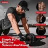 VINSGUIR Ab Roller Wheel, Abs & Core Workout Equipment for Home Gym with Knee Pad Accessories, Abdominal Wheel for Full-body Strength Training