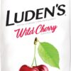 Luden's Wild Cherry Throat Drops | Deliciously Soothing | 30 Drops | 1 Bag