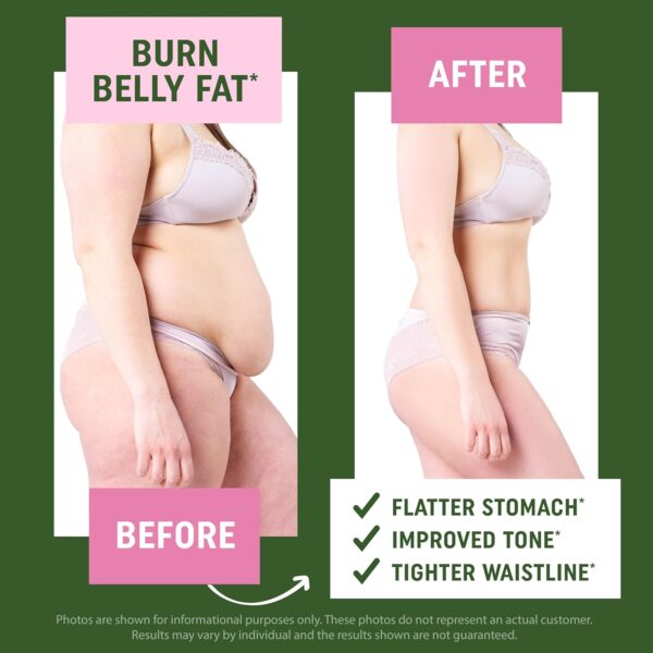 Women’s Fat Burner Gummies for Weight Loss | Green Tea Extract, Green Coffee Bean, Garcinia Cambogia & Ketones | Fat Burners for Women Weight Loss Gummies | Green Tea Fat Burner Supplements | 60 Ct.