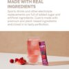 Cure Hydrating Plant Based Electrolyte Mix | Powder for Dehydration Relief | Made with Coconut Water | Non-GMO | No Added Sugar | FSA & HSA | Vegan | Box of 8 Packets - Berry Pomegranate