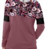 Angerella Hoodies for Women Camo Leopard Print Tops Pullover Hooded Sweatshirt Drawstring with Pocket
