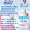 Miracle Brite Smile - 3% Hydrogen Peroxide MedicalFood Grade, Peppermint, Lemon, Clove Leaf, Cinnamon and Rosemary. Organic Essential Oils Leaving a Fresh Breath Mouth. 3 Bottles - 12 oz Bottles.