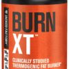 Jacked Factory Burn-XT Clinically Studied Fat Burner & Weight Loss Supplement - Appetite Suppressant & Energy Booster - with Acetyl L-Carnitine, Green Tea Extract and More - 60 Natural Diet Pills