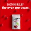 Luden's Wild Cherry Throat Drops | Deliciously Soothing | 30 Drops | 1 Bag