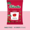 Ricola Cherry Throat Drops, 45 Count, Daily Drops For Delicious Throat Refreshment, Oral Anesthetic, Naturally Flavored