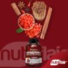 NutriFlair Premium Berberine HCL 1200mg, 120 Capsules - Plus Pure True Ceylon Cinnamon, Berberine HCI Root Supplements Pills - Immune System, Healthy Weight Management