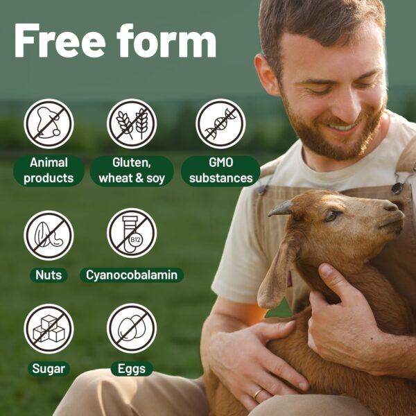 814S4Oz89YL._AC_SL1500_.jpg Vegan Vitality Multivitamins & Minerals for Women and Men with High Strength Vitamin B12, D3 & K2. 180 Vegan Multivitamin Tablets - 6 Months Supply. Vitamins for Vegans & Vegetarians