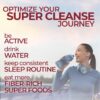 COUNTRY FARMS Super Cleanse, Super Juice Cleanse, Supports Healthy Digestive System, 34 Fruits and Vegetables with Aloe, Promotes Natural Detoxification, Drink Powder, 14 Servings, 9.88 Ounce
