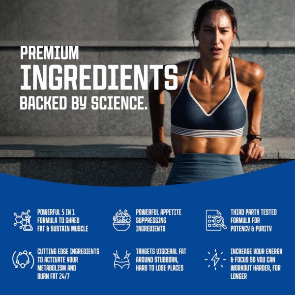 Doc Certified | Belly Fat Burner Weight Loss Pills for Women | Appetite Suppressant, Burn Fat 24/7, Maximize Weight Loss, Increase Energy | | Extra Strength Slimming Pills - 60 Capsules