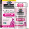 Garden of Life Once Daily Dr. Formulated Probiotics for Women 50 Billion CFU 16 Probiotic Strains with Organic Prebiotics for Digestive, Vaginal & Immune Health, Dairy Free, Shelf Stable 30 Capsules