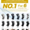 NEENCA Professional Knee Brace for Knee Pain, Adjustable Hinged Knee Support with Removable Side Stabilizers, Strong Stability for Joint Pain Relief, Arthritis, Meniscus Tear, ACL, PCL, Runner, Sports (Large)