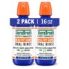 TheraBreath Healthy Gums Mouthwash Clean Mint, Antigingivitis, Dentist Formulated, 16 Fl Oz (2-Pack)