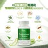 15 Day Cleanse Gut Support, Detox for Men & Women, All Natural Colon Cleanser for Bloating and Constipation Relief, Extra Calorie Loss with Healthy Probiotics - 30 Capsules