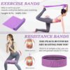 Yoga Wheel 12 in 1 Set with Back Cracker Roller for Pain Relief & Deep Tissue Massage Yoga Blocks 2 Pack with Yoga Ring, Yoga Accessory for Stretching Equipment, Yoga Starter Kit for Beginner