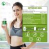 15 Day Cleanse Gut Support, Detox for Men & Women, All Natural Colon Cleanser for Bloating and Constipation Relief, Extra Calorie Loss with Healthy Probiotics - 30 Capsules