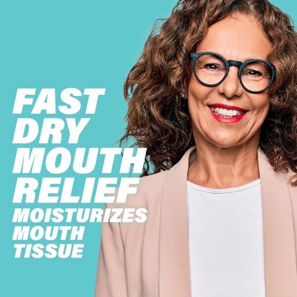 ACT Dry Mouth Lozenges with Xylitol, Soothing Mint, 36 Lozenges
