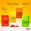 Wedderspoon Organic Manuka Honey Drops, Lemon & Bee Propolis, 20 Count (Pack of 1) | Genuine New Zealand Honey | Perfect Remedy For Dry Throats