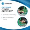Outdoor Fitness Multi-Use Strength Training Power Tower