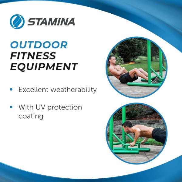Outdoor Fitness Multi-Use Strength Training Power Tower