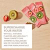 Cure Hydration | Plant-Based Electrolyte Drink Mix | No Added Sugar | FSA & HSA | Dehydration Relief Powder Made with Coconut Water | Non-GMO | Vegan | Pouch of 14 Packets - Strawberry Kiwi