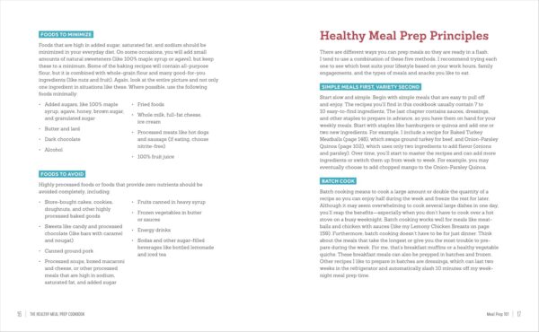 The Healthy Meal Prep Cookbook: Easy and Wholesome Meals to Cook, Prep, Grab, and Go