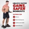 Isomax Isometric Training Equipment, Barbell with Digital Force Generation Meter, Isometric Handgrip for At Home Workouts, Isometric Exercise Equipment and All In One Workout Machine