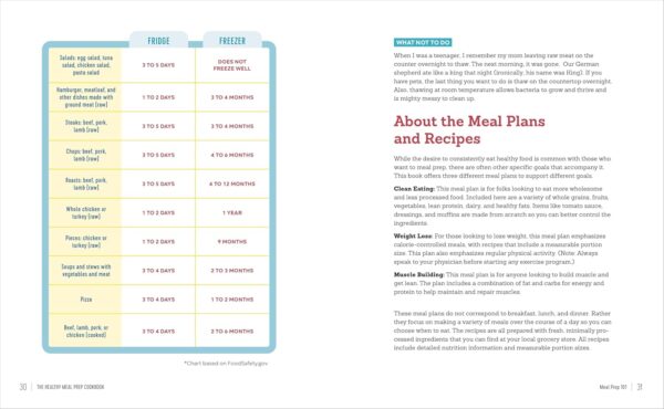 The Healthy Meal Prep Cookbook: Easy and Wholesome Meals to Cook, Prep, Grab, and Go