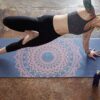 Gaiam Print Yoga Mat, Non Slip Exercise & Fitness Mat for All Types of Yoga, Pilates & Floor Exercises
