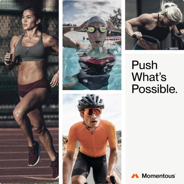 Momentous Creatine Monohydrate Powder - Creapure Creatine Powder Supports Strength, Lean Muscle, & Recovery for Men & Women - 5g Per Serving, 90 Servings