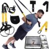 TRX All-in-One Suspension Training System for Weight Training, Cardio, Cross-Training & Resistance Training, Full-Body Workouts for Home, Travel, and Outdoors, Includes Indoor & Outdoor Anchor System