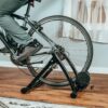 Alpcour Bike Trainer Stand for Indoor Riding – Portable Foldable Magnetic Stainless Steel Indoor Trainer, Noise Reduction, 6 Resistance Settings & Bag – Stationary Exercise for Road & Mountain Bikes