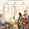 81fgui-IvEL._AC_SL1500_.jpg JEEKEE Recumbent Exercise Bike for Adults Seniors - Indoor Magnetic Cycling Fitness Equipment for Home Workout Black