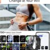 Health Fitness Tracker, 24/7 Heart Rate/SpO2/Sleep Monitor, 1.69'' Activity Trackers with Pedometer, Calories & Step Counter, Fitness Smart Watches for Women Men