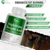 Dr Vitamin Nighttime Fat Burner Supplements - Appetite Suppressants for Weight Loss - Night-Time Fat Burner for Women and Men Supporting Sleep & Relaxation - Metabolism Booster Weight Loss Pills - 60