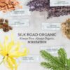 Organic Meditation Essential Oil Empowering Blend Roll On,100% Pure USDA Certified Aromatherapy for Chakra Healing, Focus, Calming, Mindfulness & Spiritual Well-Being -10ml Roller by Silk Road Organic
