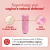 URO Vaginal Probiotics for Women pH Balance with Prebiotics & Lactobacillus Probiotic Blend - Women's Vaginal Health Supplement - Promote Healthy Vaginal Odor & Vaginal Flora, 60 Count (Pack of 1)