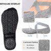 Ozaiic Yoga Socks for Women Non-Slip Grips & Straps, Ideal for Pilates, Pure Barre, Ballet, Dance, Barefoot Workout