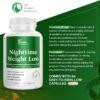 Dr Vitamin Nighttime Fat Burner Supplements - Appetite Suppressants for Weight Loss - Night-Time Fat Burner for Women and Men Supporting Sleep & Relaxation - Metabolism Booster Weight Loss Pills - 60