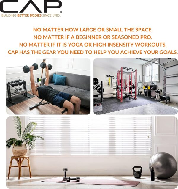 CAP Barbell 2-Inch Olympic Grip Weight Plate | Multiple Options