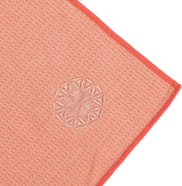 Shandali Hot Yoga Towel - Stickyfiber Yoga Towel - Mat-Sized, Microfiber, Super Absorbent, Anti-Slip, Injury Free, 24" x 72" - Best Bikram Yoga Towel - Exercise, Fitness, Pilates, and Yoga Gear
